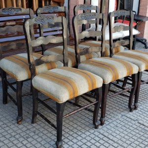 Juego 6 sillas