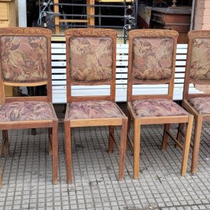 Juego 6 sillas