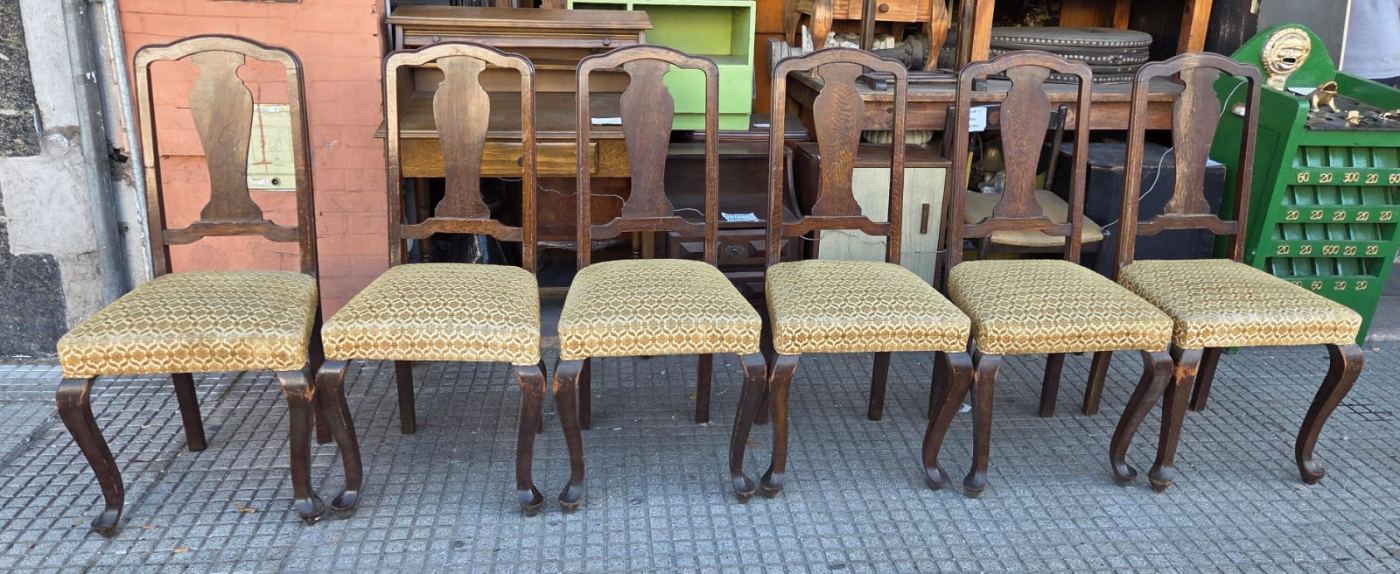 Juego 6 sillas