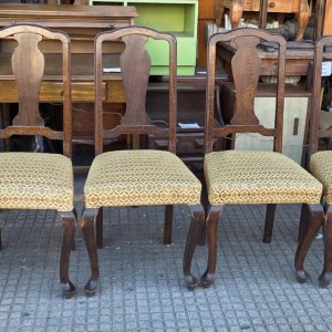 Juego 6 sillas