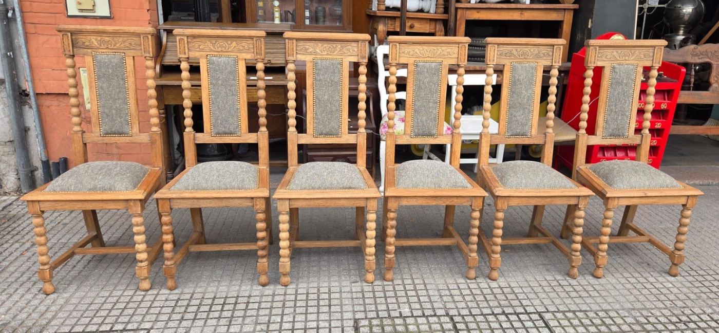 Juego 6 sillas