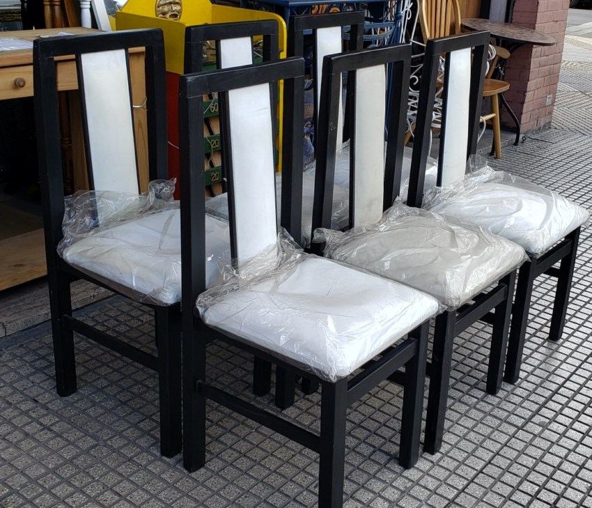 Juego 6 sillas