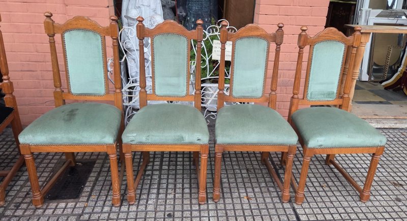 Juego 4 sillas