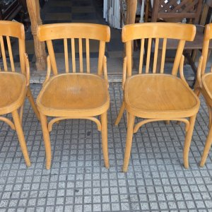 Juego 4 sillas