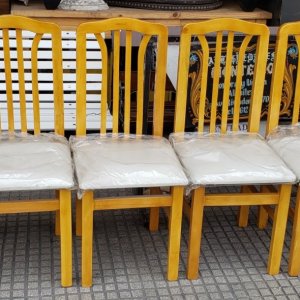 Juego 5 sillas