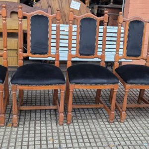 Juego 5 sillas