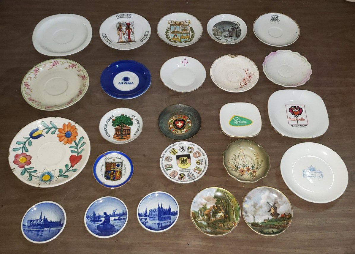 Platos de colgar