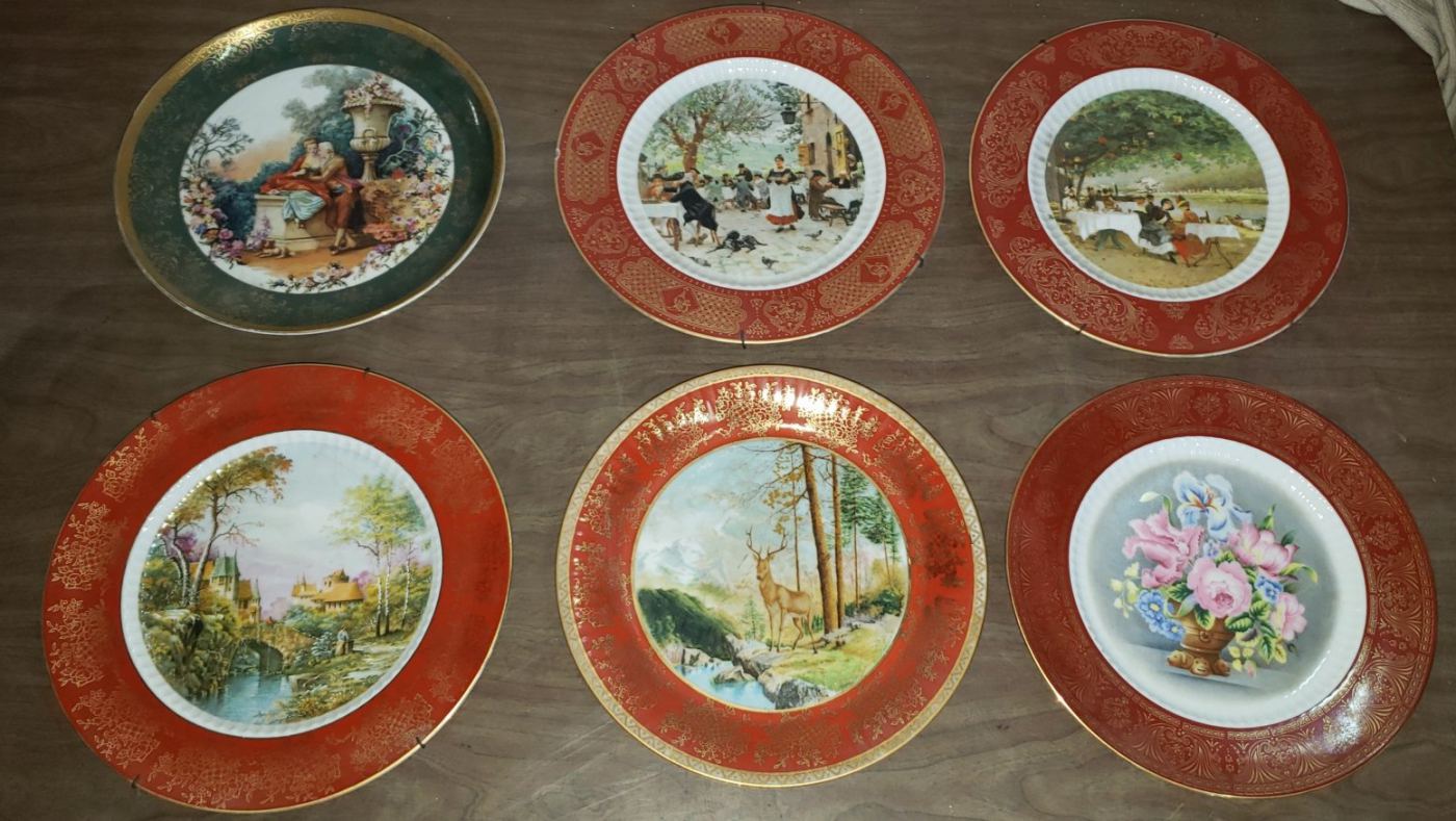 Platos de colgar