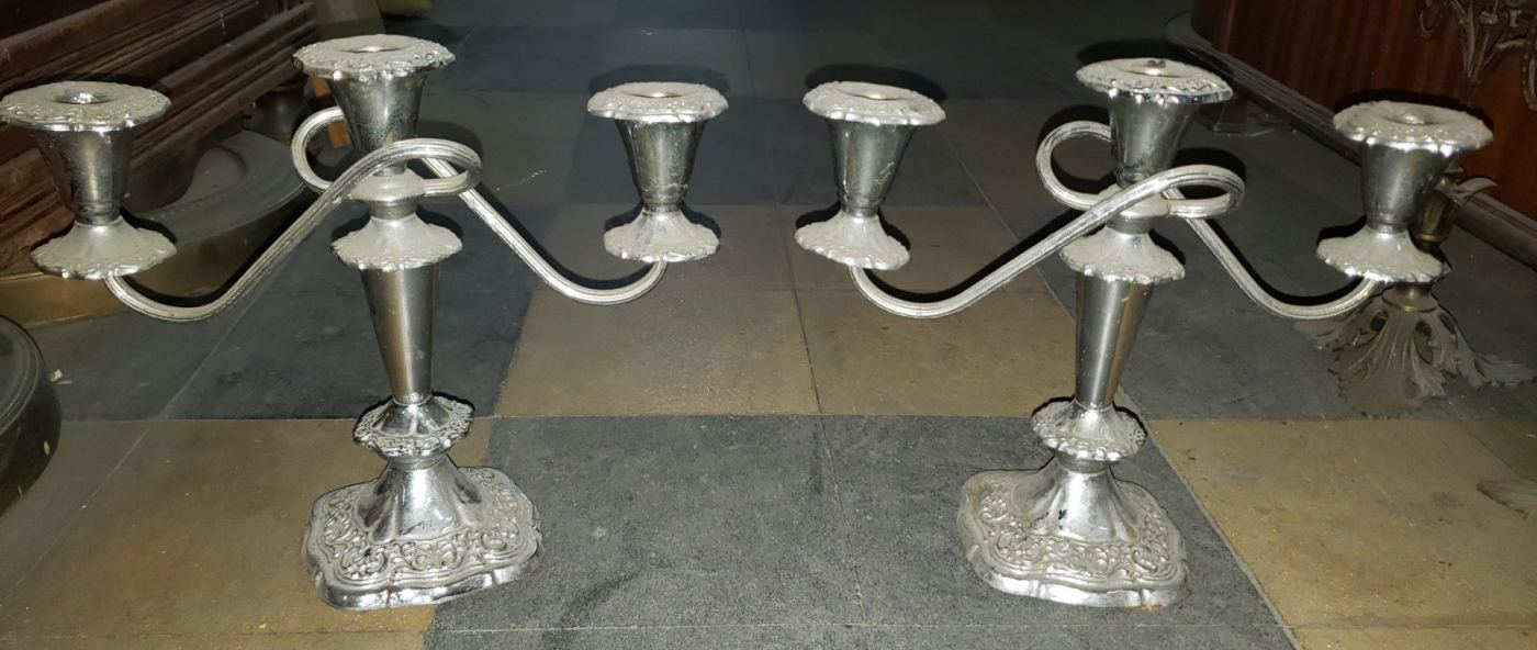Candelabros de mesa