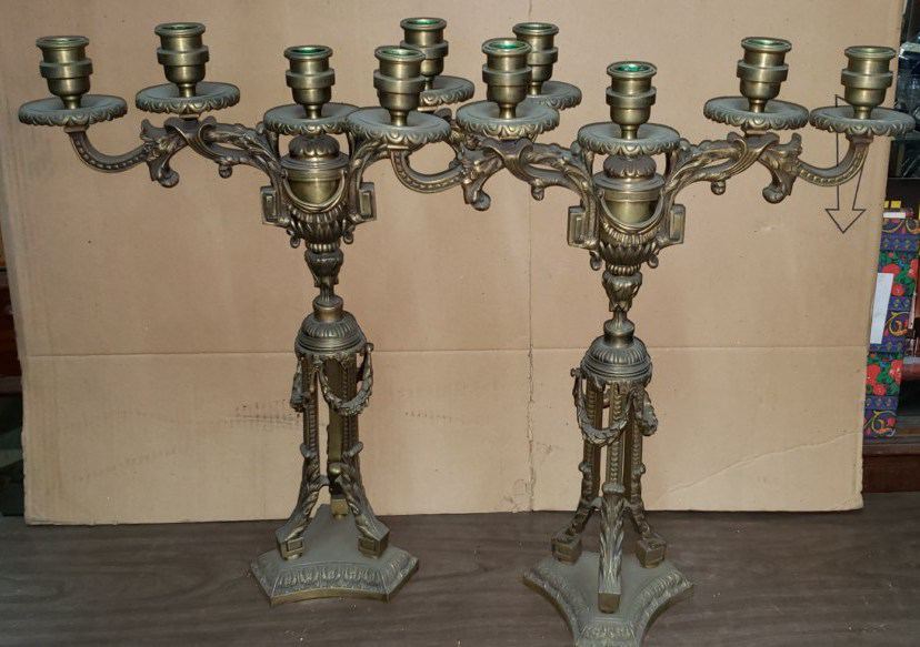 Candelabros de mesa