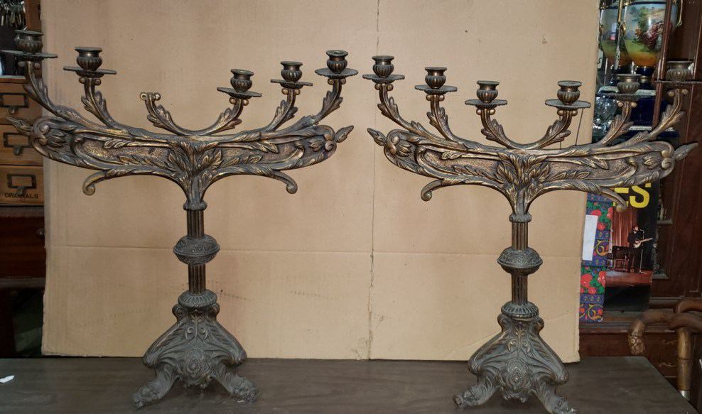 Candelabros de mesa