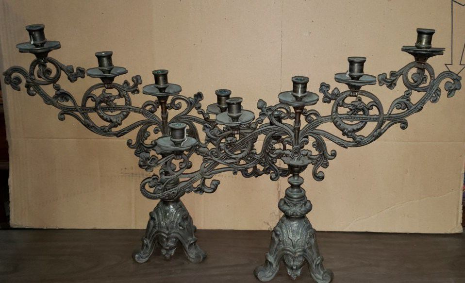 Candelabros de mesa