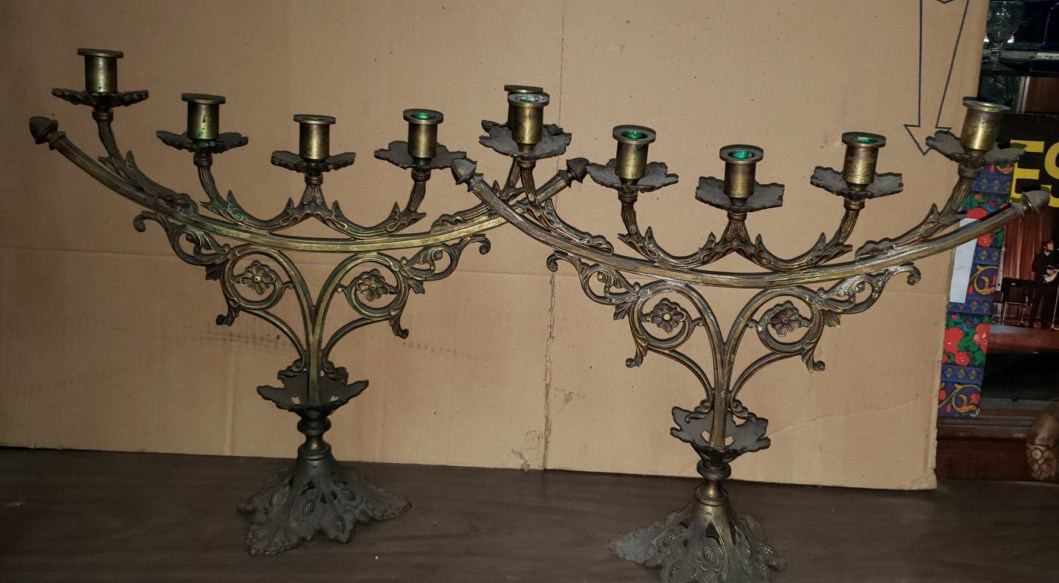 Candelabros de mesa