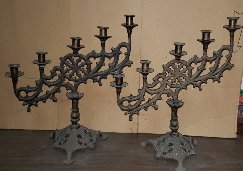 Candelabros de mesa