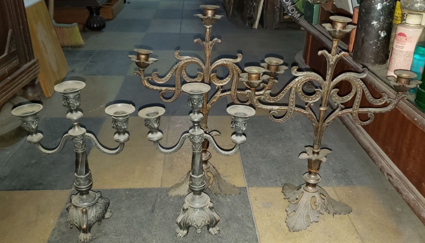 Candelabros de mesa