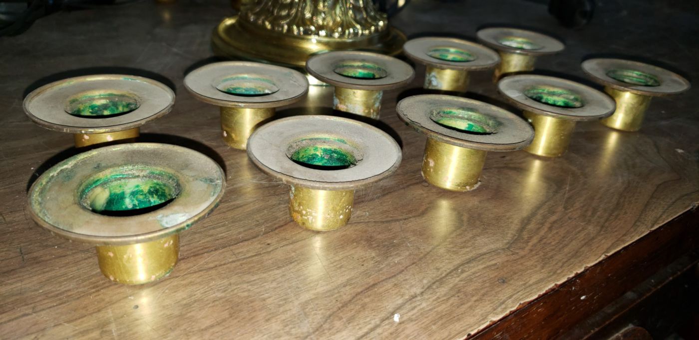 Candelabros de mesa