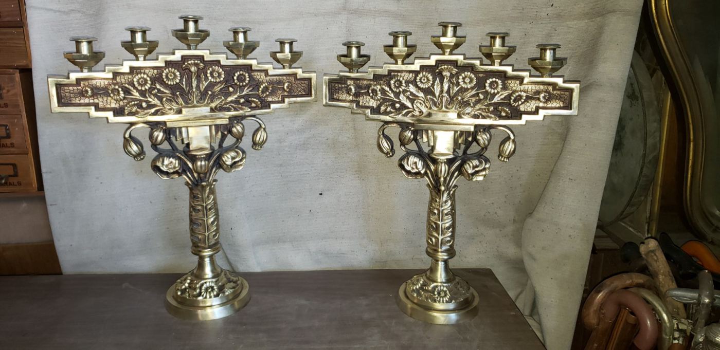Candelabros de mesa