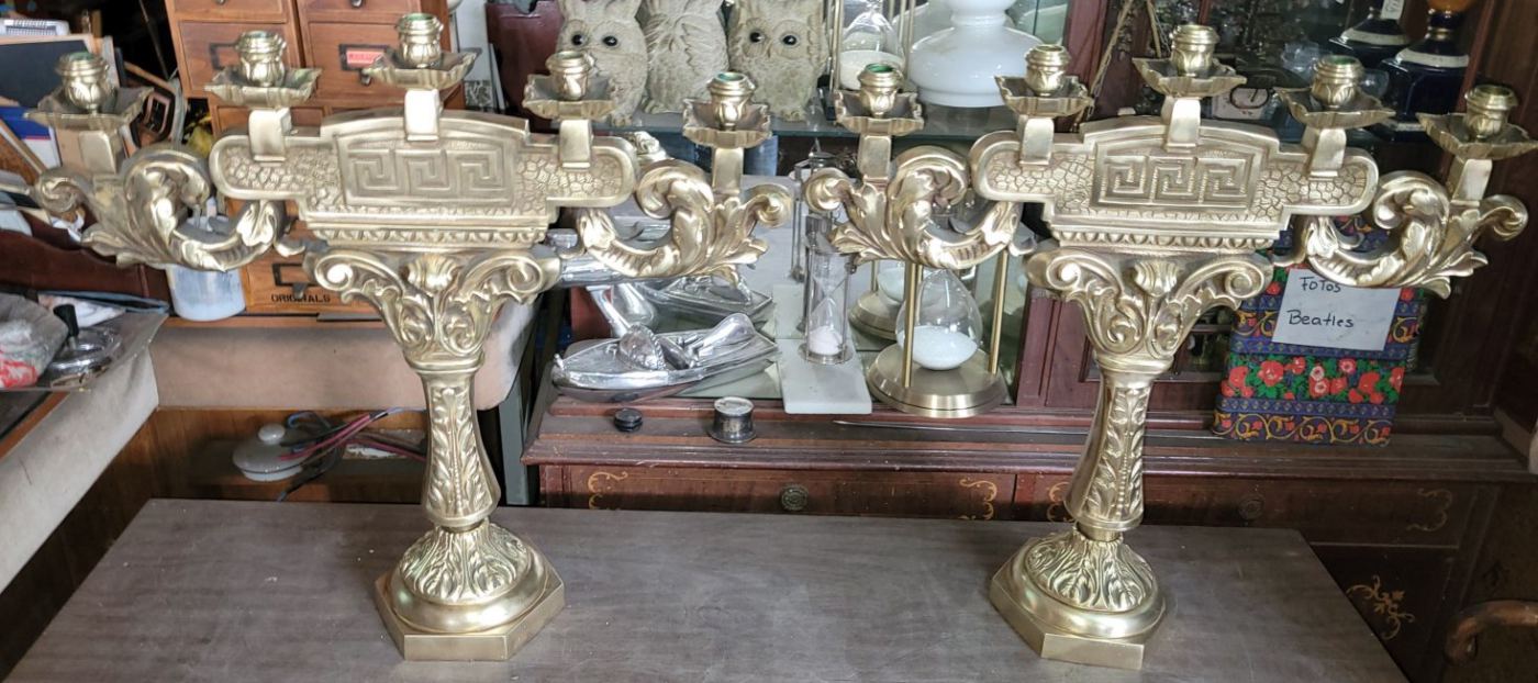Candelabros de mesa