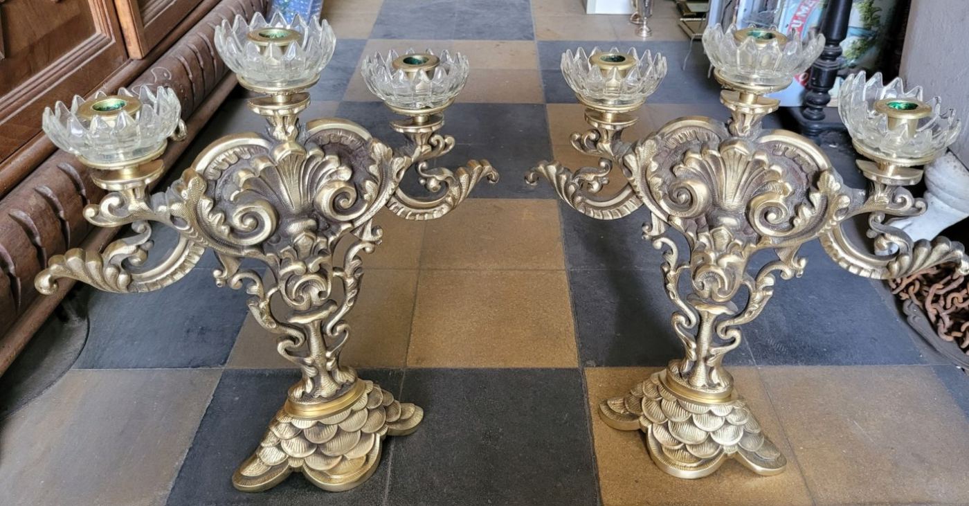 Candelabros de mesa