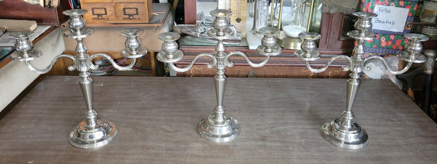 Candelabros de mesa