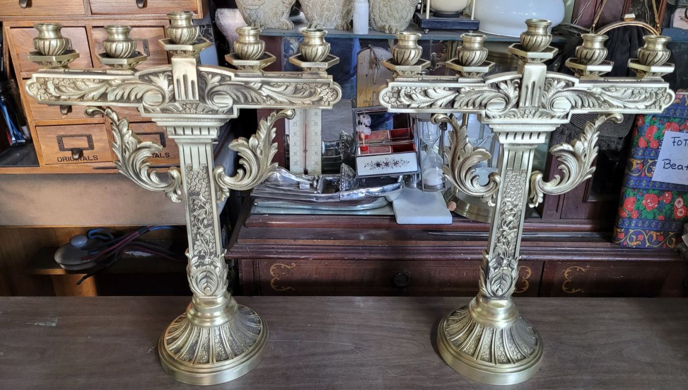 Candelabros de mesa
