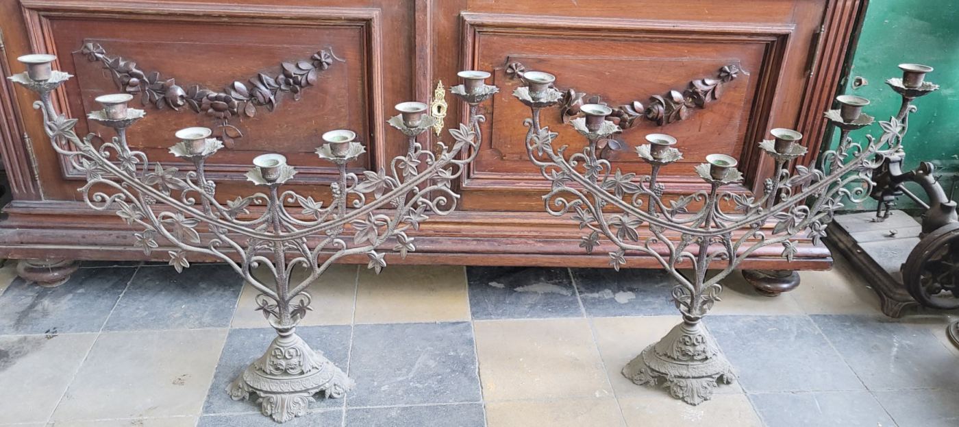 Candelabros de mesa